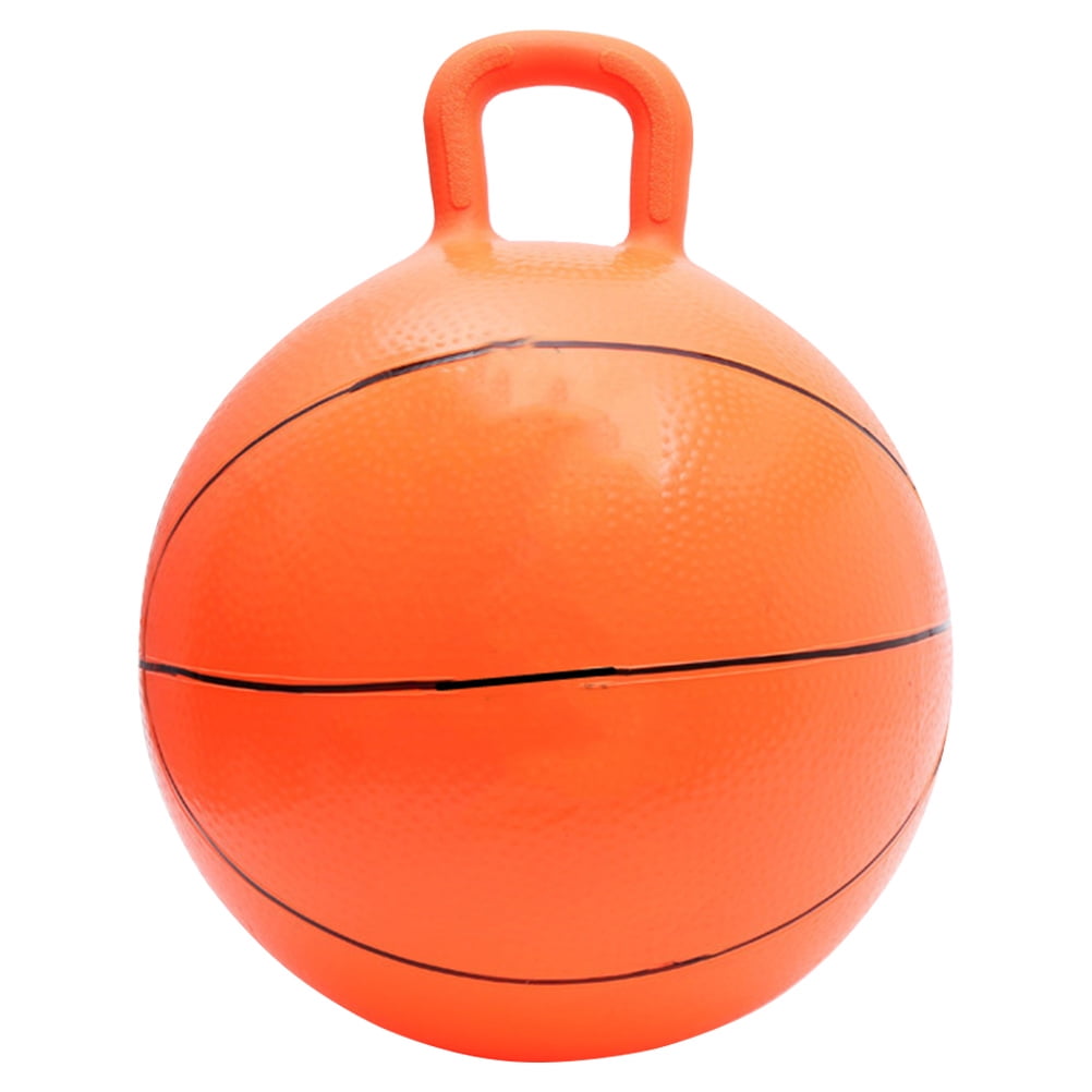 Hemoton Ball Hopper Bouncy Hop Hoppity Kids Bouncing Handle Big Giant