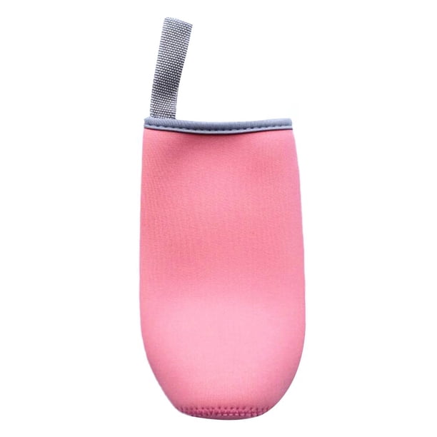 Funda de neopreno aislante para botella de agua de 55 ml Rosado