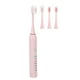 thumbnail image 4 of Cepillo de dientes eléctrico recargable Sincero limpieza de dientes blanqueadores rosa, 4 of 10