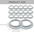 thumbnail image 2 of 50pcs Lamp Shade Ring E27 Lampshade Fitting Light Socket Retainer Ring Supply, 2 of 8