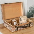 thumbnail image 3 of Old World Map Suitcase, 3 of 7