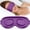 Purple, variant on Getino 3D Blackout Sleep Masks for Women Men, Soft Eye Masks for Sleeping for Side Sleepers, Black