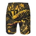 thumbnail image 3 of Pofeuu Urban Graffiti Scorpion Illustration Prin Men's Swim Trunks Quick Dry Bathing Suit Swimming Board Shorts Mesh Lining Beach Swimwear-Large, 3 of 6