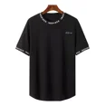 thumbnail image 2 of Playera Negra Hombre Estampado Deportivas Tenis Casual, 2 of 8