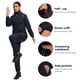 thumbnail image 3 of Chaqueta deportiva Sauna Suit HOTSUIT para mujer, color negro, 5XL, 3 of 6