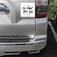 thumbnail image 2 of DistinctInk Custom Bumper Sticker - 6" x 6" Decorative Decal - White Background - Always Do What You Love - Nurse Life Black, 2 of 2