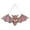 G, variant on AUDeals Halloween Decorations Colored Bat Window Wall Pendant Wall Art Decoration Halloween Hanging Ornament for Indoor Outdoor Decor Kitchen Garden Party Supplies ﻿ 4.72*2.56 Inch