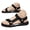 Grey, variant on YLYL Men's Sport Sandals Open Toe Arch Support No Slip Casual Beach Water Shoes for Walking Fishing Trekking Camping