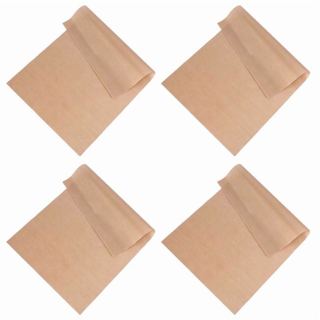 24 Piezas Hoja de PTFE 40X60cm Estera de Hornear Resistente Reutilizable Herramienta de Horno de Cocción de Papel A Prueba de Aceite Antiadherente para Bbq