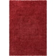 thumbnail image 3 of Unique Loom Davos Shag Collection Area Rug - Solid (4' 1" x 6' 1" Rectangle Poppy), 3 of 7