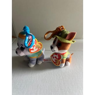TY Beanie Buttafuori Paw Patrol Skye Con Rosa Occhi