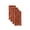 Rust, variant on Lenox Laurel Leaf Napkins, Set of 4, White - 19"W x 19"L