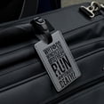 thumbnail image 4 of Supernatural Winchesters Run Toward Death Rectangle Leather Luggage Card Suitcase Carry-On ID Tag, 4 of 8