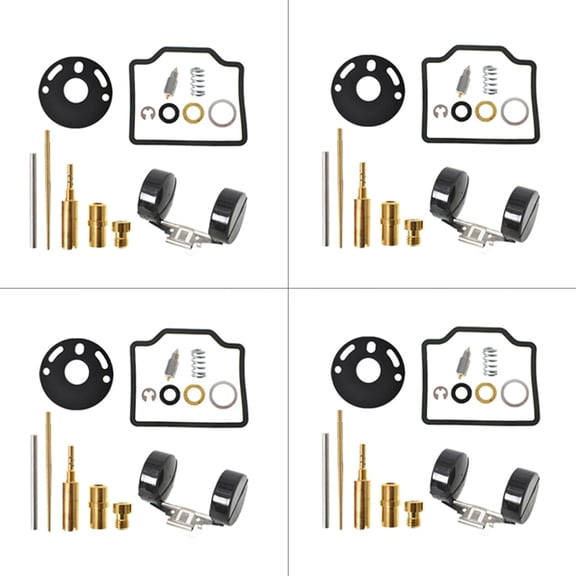 Labwork 4-Pack Motorcycle Carburetor Repair Carb Rebuild Kits Fit for 1969 1970 1971 1972 1973 1974 1975 Honda CB750 CB750K