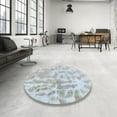 thumbnail image 3 of Ahgly Company Indoor Rectangle Abstract Gray Cloud Gray Abstract Area Rugs, 6' x 9', 3 of 6