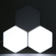 thumbnail image 4 of FAGINEY DIY Hexagonal Shape Modern Wall Lamp ABS Material LED Light, 4 of 8