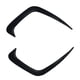 thumbnail image 2 of 2 piezas coche parachoques trasero Splitter Spoiler Exterior Spoiler Wing Cover para Fibra Cola Embellecedor del divisor del paragolpes trasero, 2 of 8