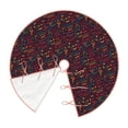 thumbnail image 3 of Balery Music Printed Christmas Tree Skirt , Merry Christmas Party Christmas Tree Decoration,Adjustable Tree Skirt-30", 3 of 8