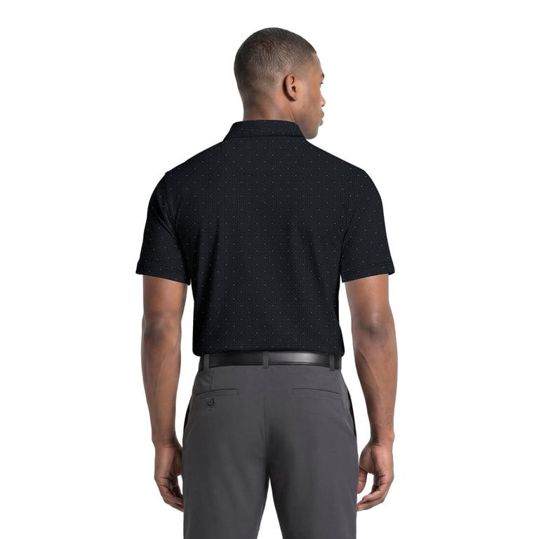 Ben Hogan Men's Gentleman Geo Print Golf Polo Shirt photo 3