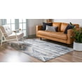 Oregon Collection Rug 6' x 9' Navy Blue LowPile Rug Perfect
