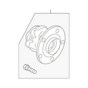 Genuine OE Mitsubishi Hub & Bearing Assembly - 3785A063 Fits select: 2021 MITSUBISHI OUTLANDER SPORT, 2013-2015 MITSUBISHI OUTLANDER SPORT ES