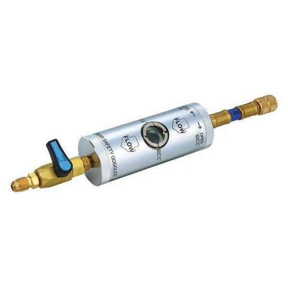 Airsept Oil and Dye Injector,5 1/2 in,Aluminum 90020