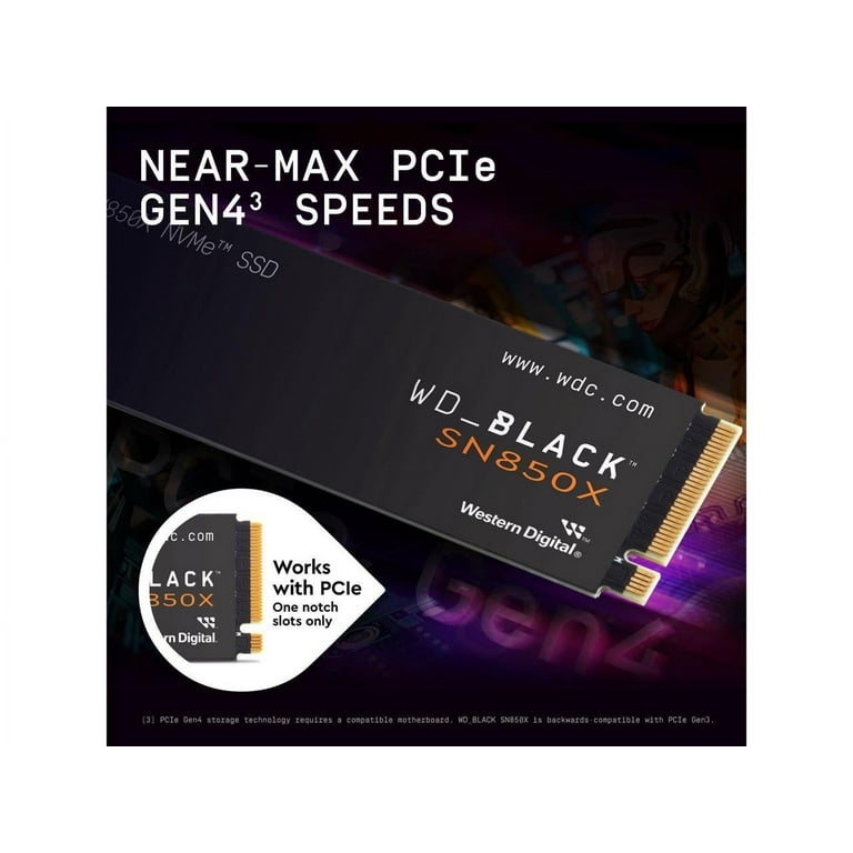 WD_BLACK 2TB SN850X NVMe Internal Gaming SSD Solid State