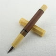 thumbnail image 5 of Wood Fountain Pen with 0.38mm EF Tip Ergonomic Grip for Beginner Writing Journaling Large Inks Converter Fountain Pen, 5 of 7