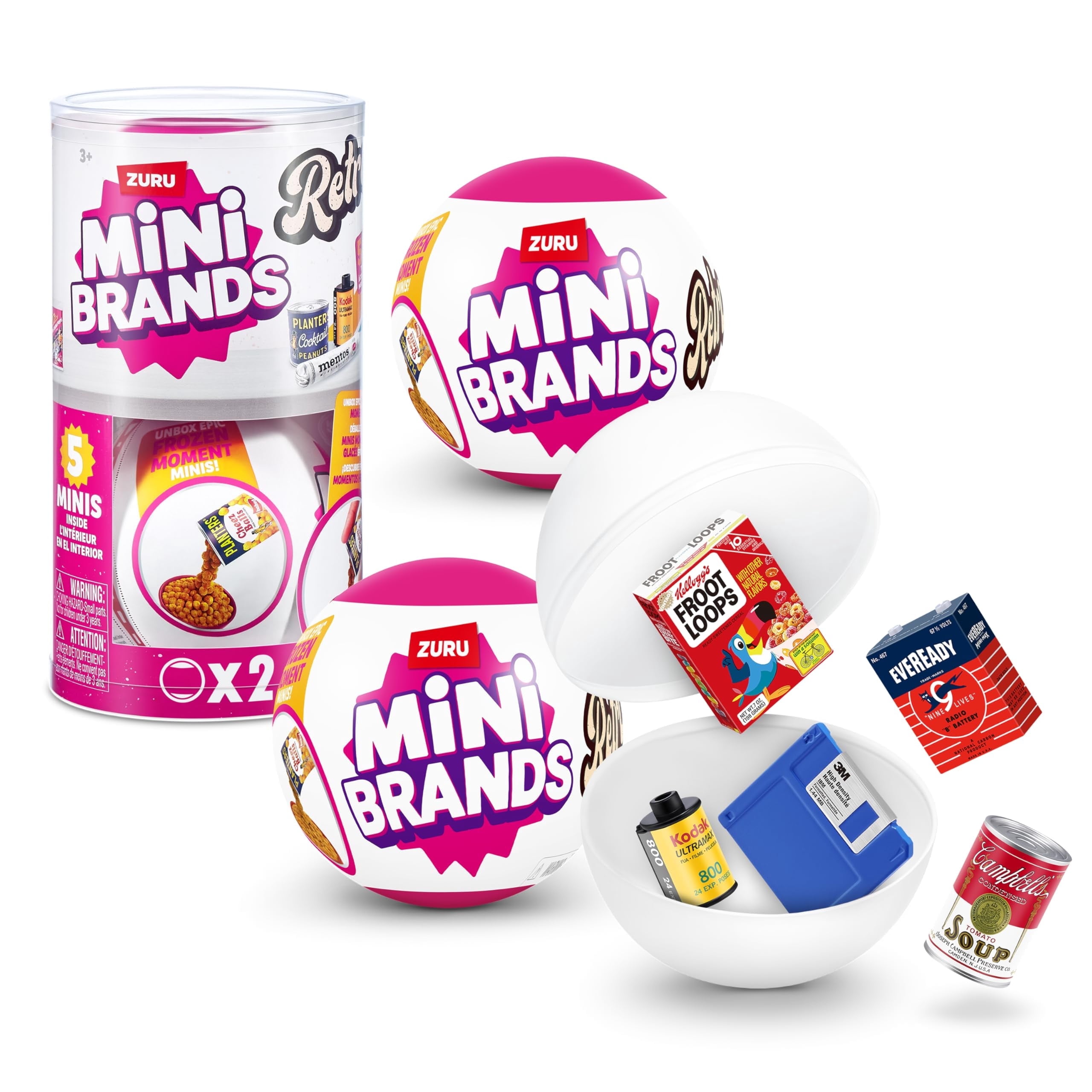 Mini Brands Home - Capsule ZURU - Miniatures De Marques Célèbres - Plus De 60 à Collectionner Dont KitchenAid, Black+Decker - Dès 3 Ans