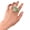 C, variant on Artistic Marine Life Inspires Rings Snail And Seashells Finger Accessories Jewelry For Women