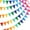 Colourful-1, variant on Tripumer 170ft Triangle Flag Banner - 20Sets 240pcs Multi-Colour Flags for Birthday, Mardi Gras, Outdoor Event & Classroom Decor