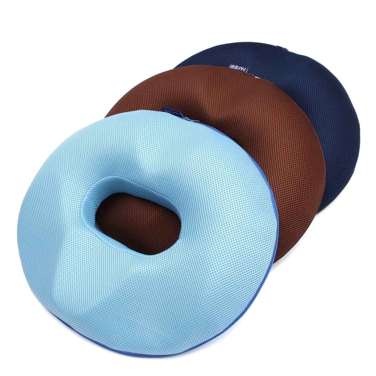 18'' Orthopedic Donut Seat Cushion Memory Foam Cushion Tailbone