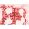 thumbnail image 1 of Ahgly Company Indoor Rectangle Oriental Red Modern Area Rugs, 6' x 9', 1 of 4