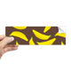 thumbnail image 1 of El amarillo plátano fruta ilustración patron Rectángulo Parachoques Pegatina Cuaderno Ventana Calcomanía, 1 of 1