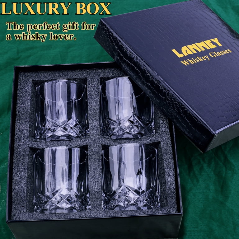Set Di 6 Bicchieri Da Whisky Triplorare, Stile Antico, 311,8 G L'uno