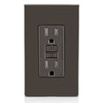 thumbnail image 3 of Leviton 010-GFTR1-000 15 Amp Brun Smartlock Pro Auto-Test GFCI, 3 of 3