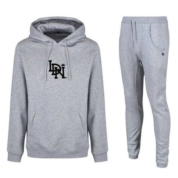 LDN Original Medium Logo Tracksuit Gray