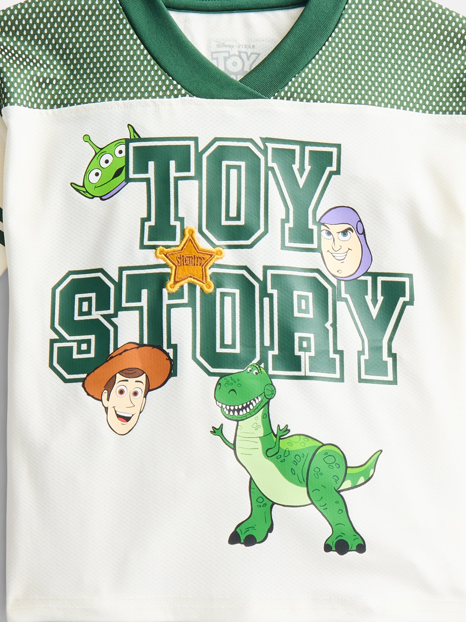 Toy Story Toddler Boys Short Sleeve Football Tee and Shorts Set, 2 Piece, Sizes 12M-5T