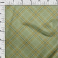 thumbnail image 2 of oneOone Viscose Jersey Fabric Tartan Check Print Fabric BTY 60 Inch Wide, 2 of 5