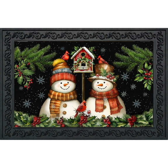 Briarwood Lane Snowman Pair Doormat