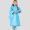 Blue, variant on Only Moment Blue Rain Ponchos Raincoats Children's Rain Ponchos Polyester Lightweight Waterproof Rain Shell Jacket Raincoat with Hood for Golf Cycling Windbreaker M