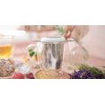 thumbnail image 2 of Teabloom Universal Loose Tea Infuser with Dual-function Lid/Dish - Fits Cups Mugs Teapots - Lid Touchpoints Remain Cool to the Touch - Steep Tea or Coffee - Connoisseur's Choice, 2 of 5
