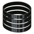 thumbnail image 1 of 4 Pack 150J8 PJ V-Ribbed Belt 8 Ribs 15" Length x 0.74" Width x 0.14" Height, EPDM Rubber Poly V Belt, Multi Wedge Micro V Belt, 1 of 5