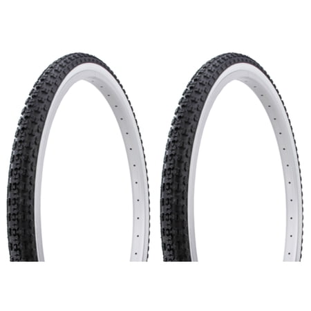 Tire set. 2 Tires. Two Tires Duro 26  x 1.75  Black/White Side Wall HF-143G. price history on PriceWatchPro