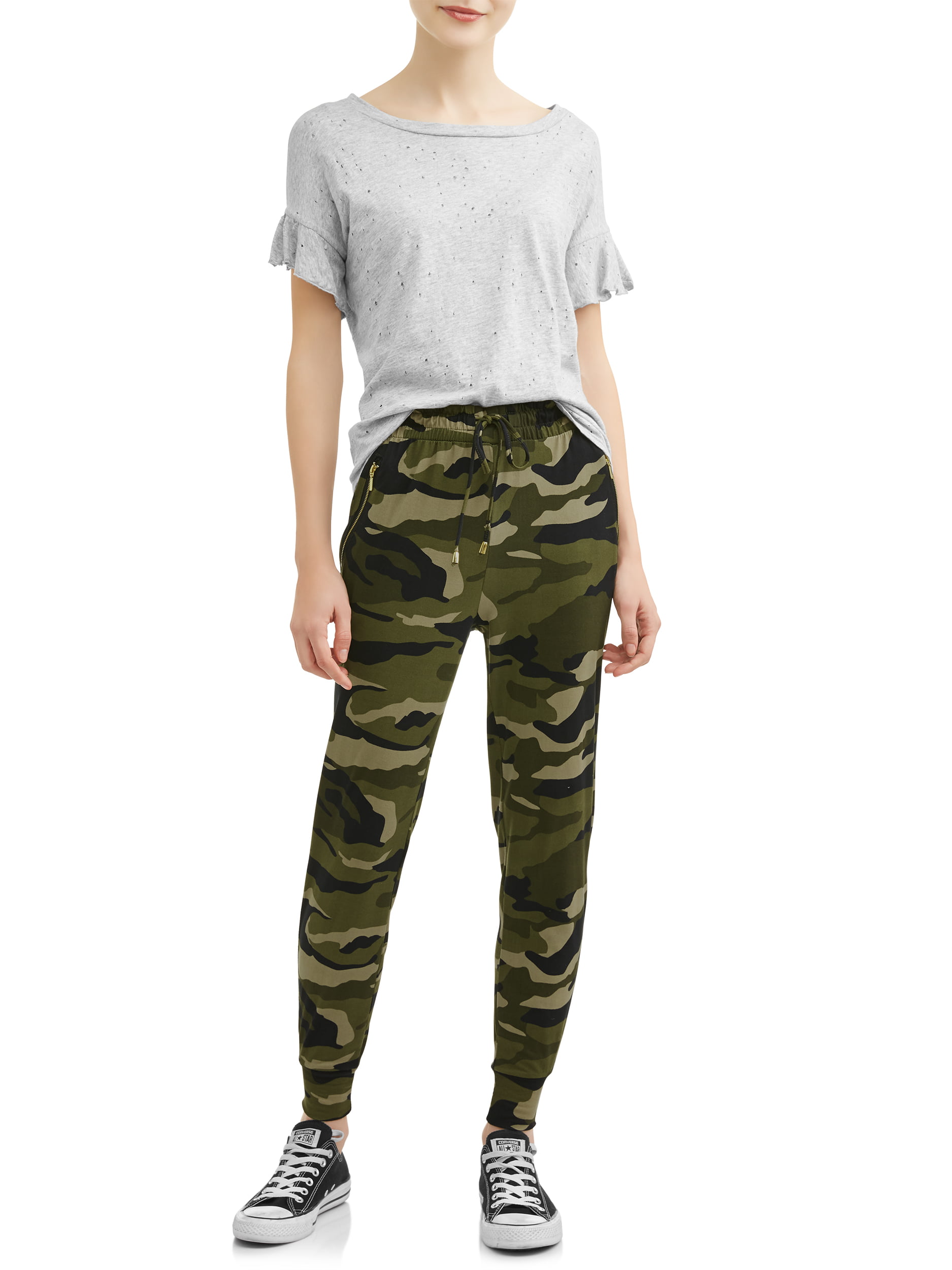 Eye Candy Juniors' Peached Jogger Pants 