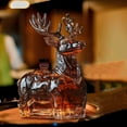 thumbnail image 3 of Set Deer Bottle 2025 Funny Unique Animal Glass Set for Men Dad Husband Home Bar Decoration for Lovers, 3 of 5