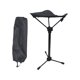 thumbnail image 5 of Taburete de campamento asiento portátil taburete plegable cómodo silla plegable plegable mochila plegable, 5 of 9