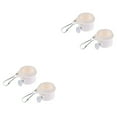 thumbnail image 1 of Dosaele 4 Pcs Rotating Mounting Rings 360 Degree Free Flag Pole Kit 0.75-1.02Inch Diameter (Beige), 1 of 12