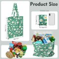 thumbnail image 2 of Vintage Daisy Print Reusable Grocery Tote Bag – Large Canvas Shopping Bag with Boho Floral Watercolor Design, Eco-Friendly & Heavy-Duty Market Tote for Women, Farmers Market, Beach, Spring & Summer, 2 of 6