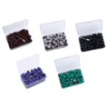 thumbnail image 2 of 80/120/150/180/240 Nail Sanding Rings Band Grinding for Head Polisher Essential Supplies Sand Circle for Nail Drill File brown, 2 of 4